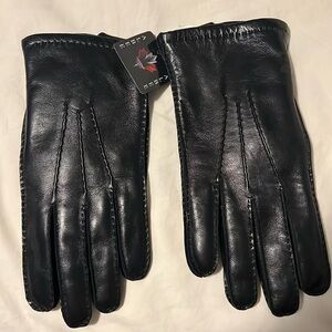 NWT ALBEE leather gloves. Size 8.1/2
